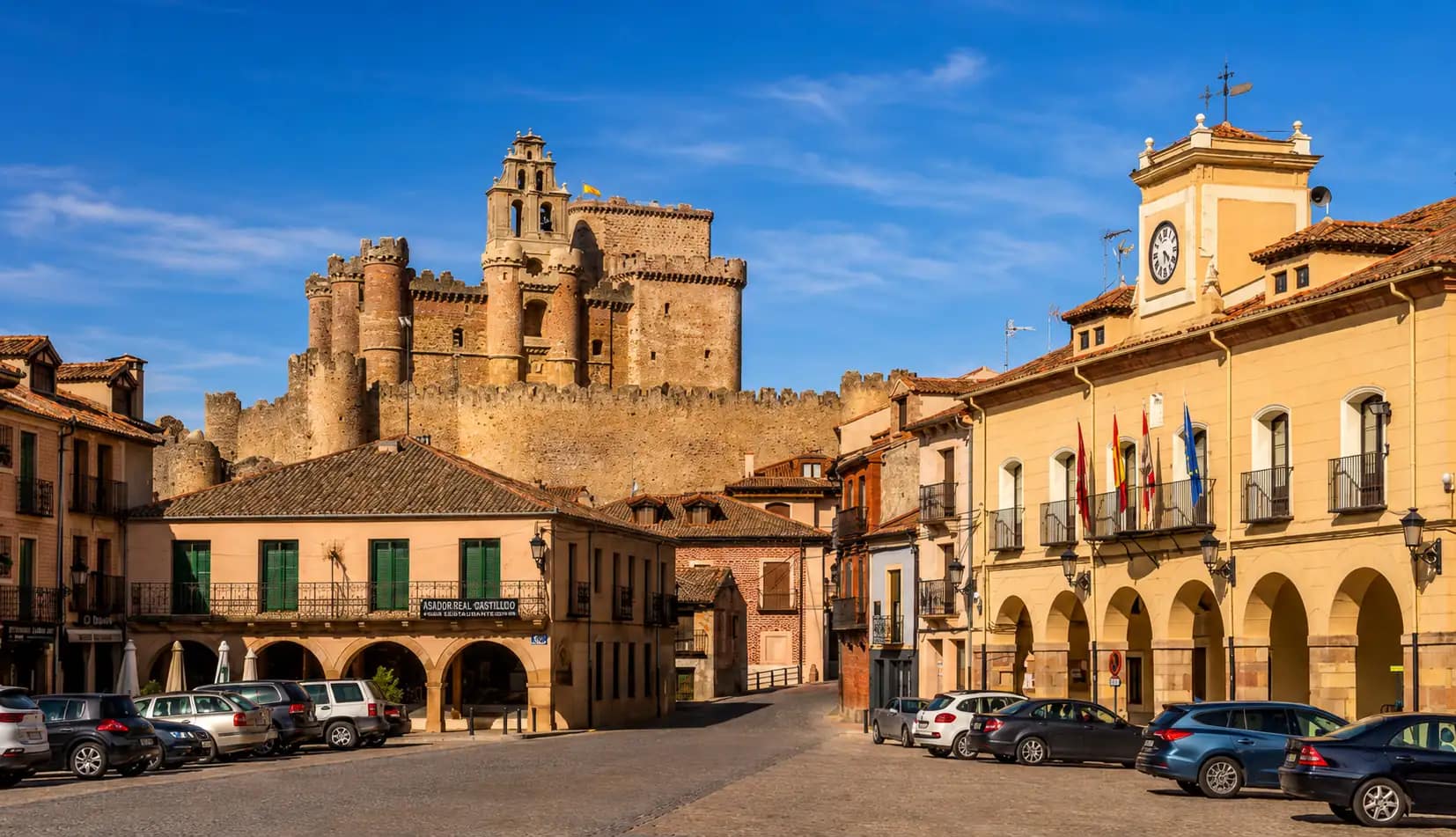 Castillo de Turégano durante una escapada rural en Segovia